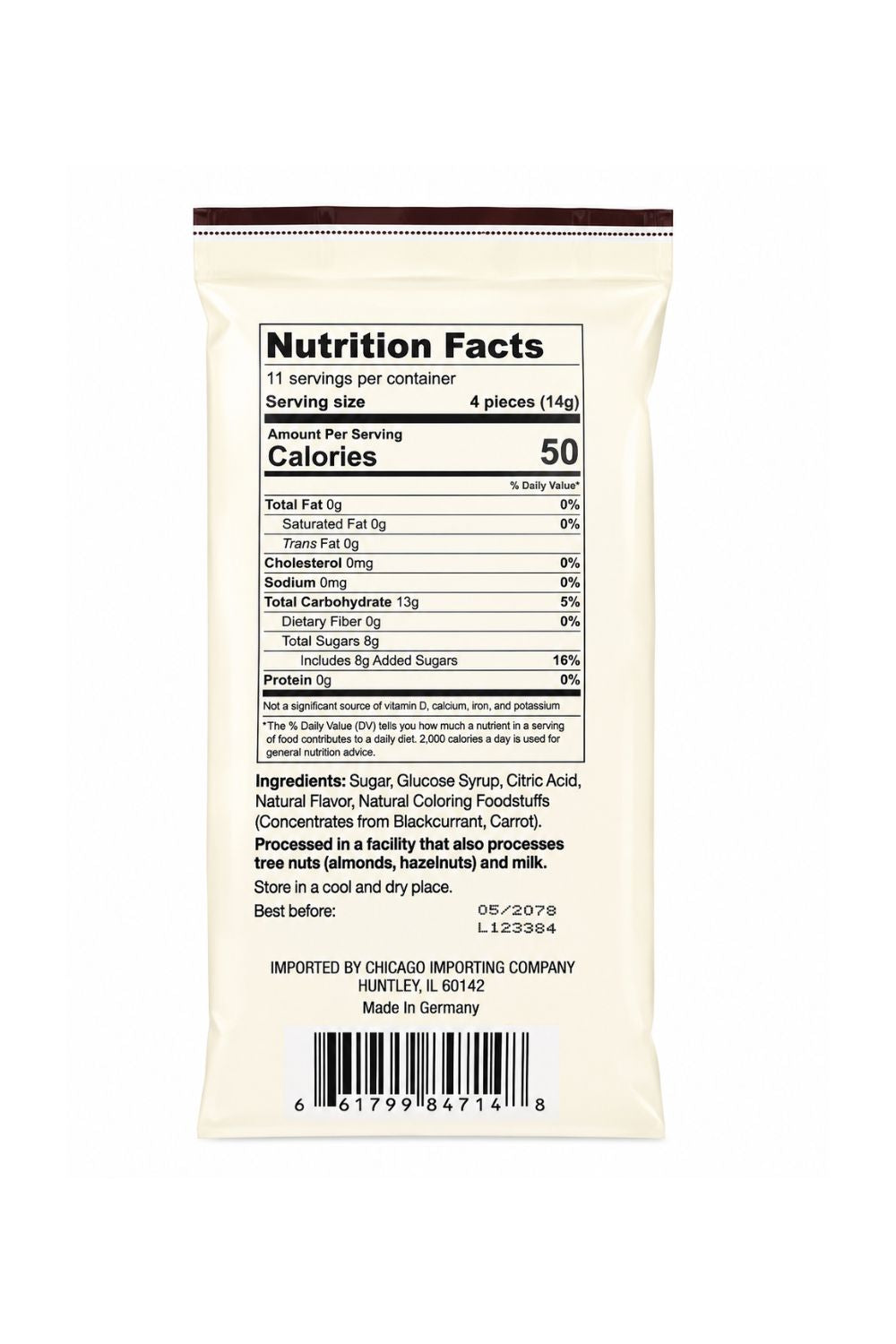 Hermann The Ger Cherry Balls Candy,5.29 oz