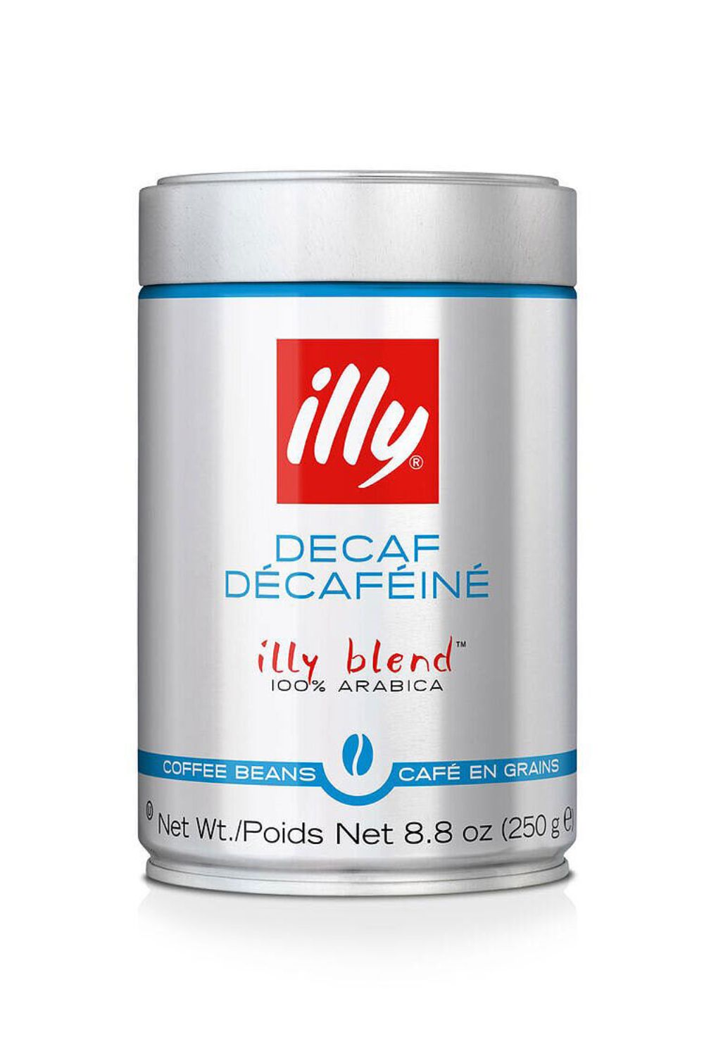 Illy Whole Bean Decaf,8.8 oz