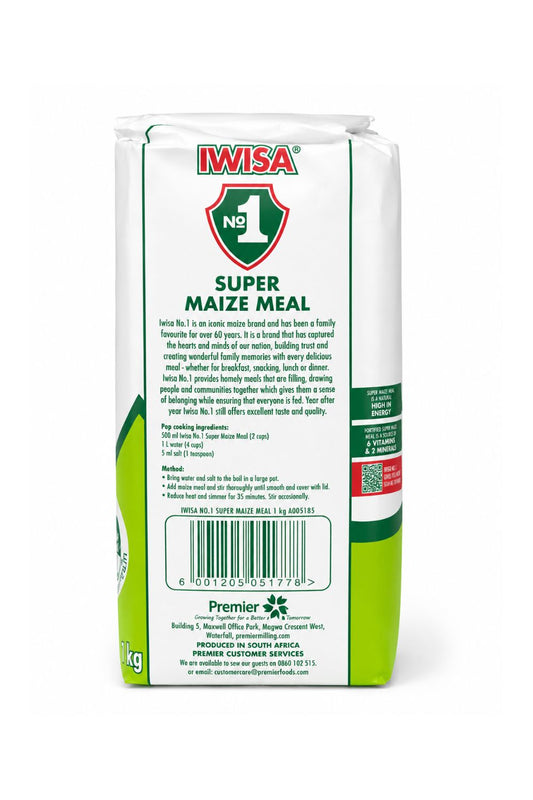 Iwisa No. 1 Super Maize Meal, 1 kg