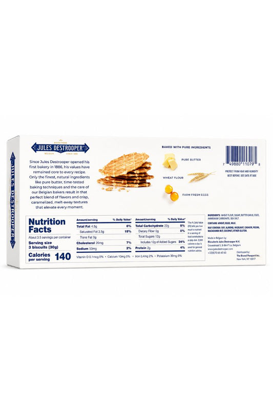 Jules Destrooper Butter Crisps
