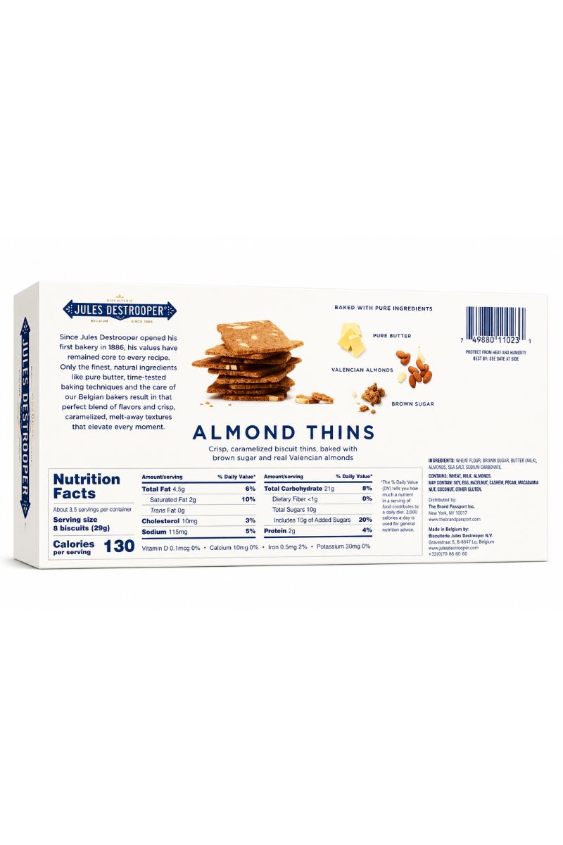 Jules Destrooper Almond Thins