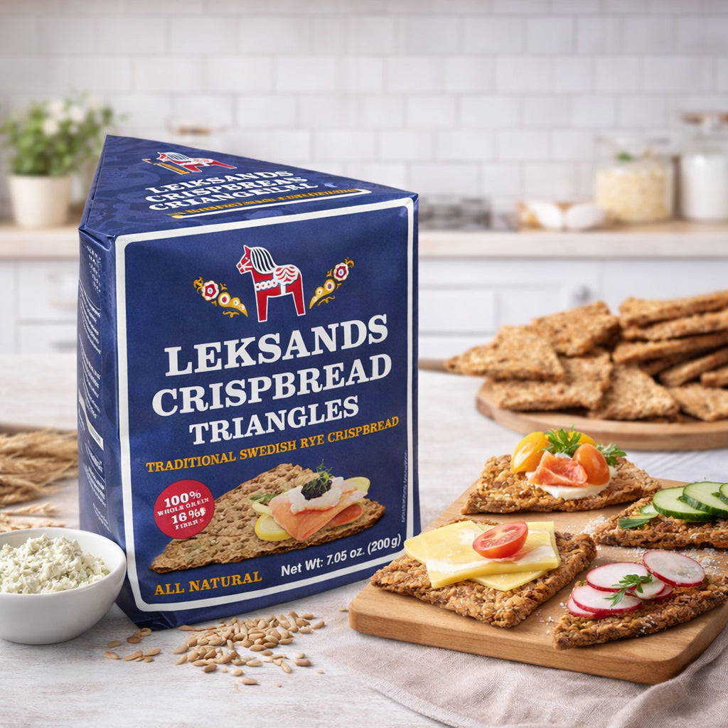 LEKSANDS CRISPBRD TRIANGLE, 7.06 OZ