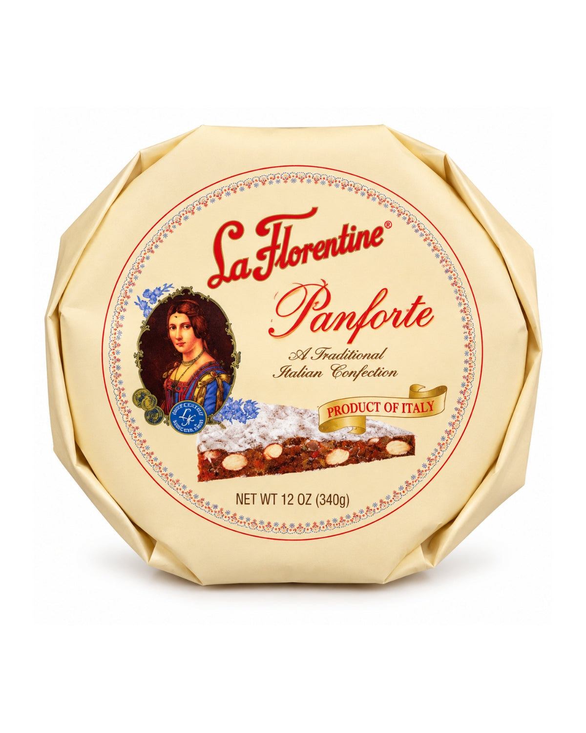 La Florentine Panforte Italian Fruit & Nut Cake, 12 oz