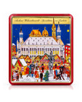 Lambertz Christmas Market Cookie Gift Tin – German Holiday Treats, 17.6 oz