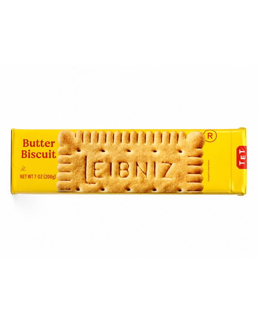 Leibniz Butter Biscuits 7 oz (200g) – Classic German Butter Cookies