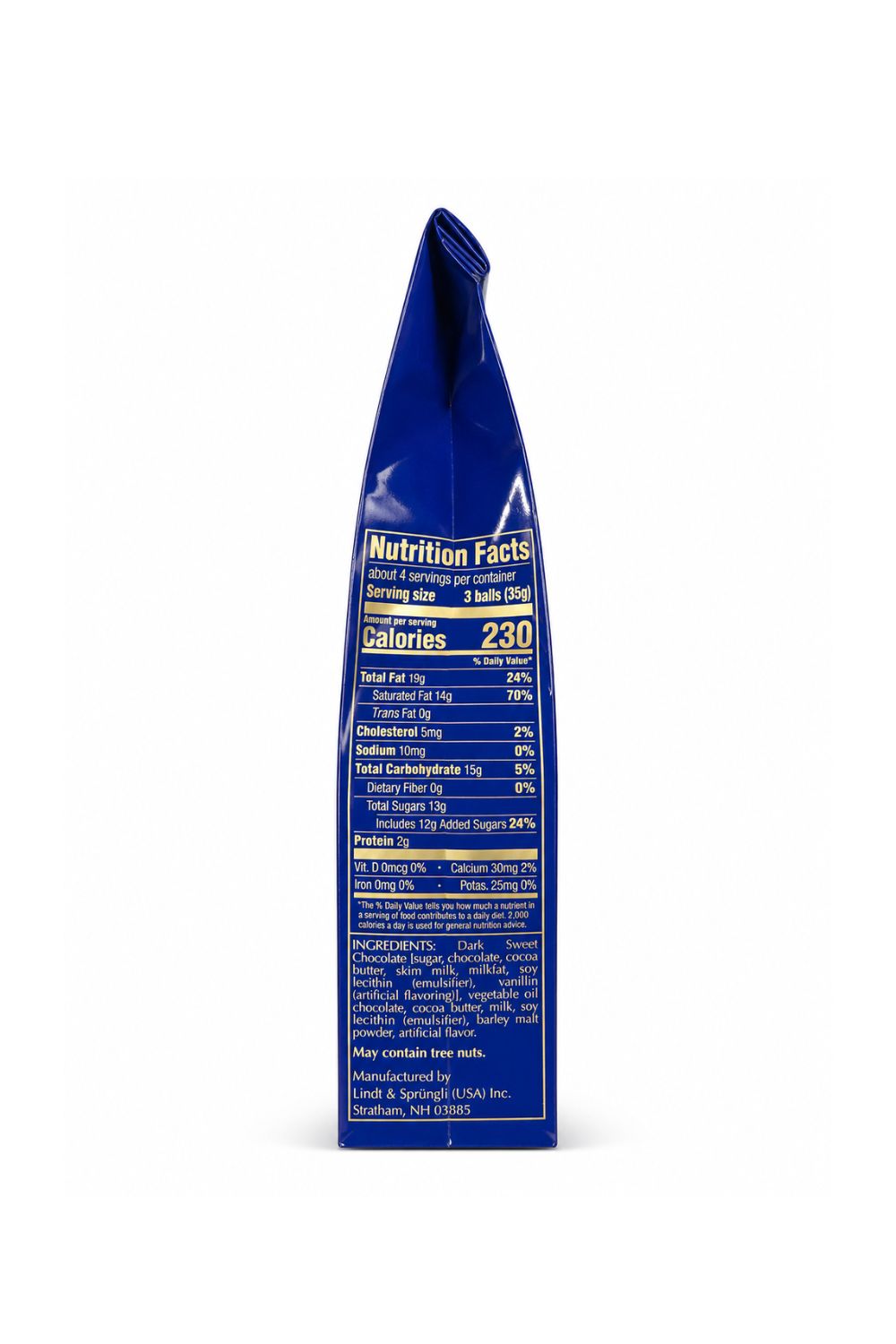Lindt Lindor Dark Bag,5.1 oz