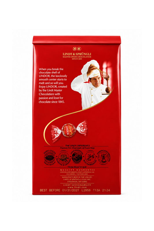 Lindt Lindor Milk Bag,5.1 oz