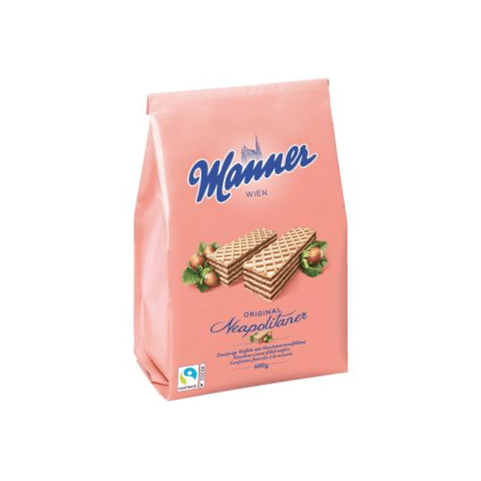 MANNER ORIGINAL HAZELNUT WAFERS BOX
