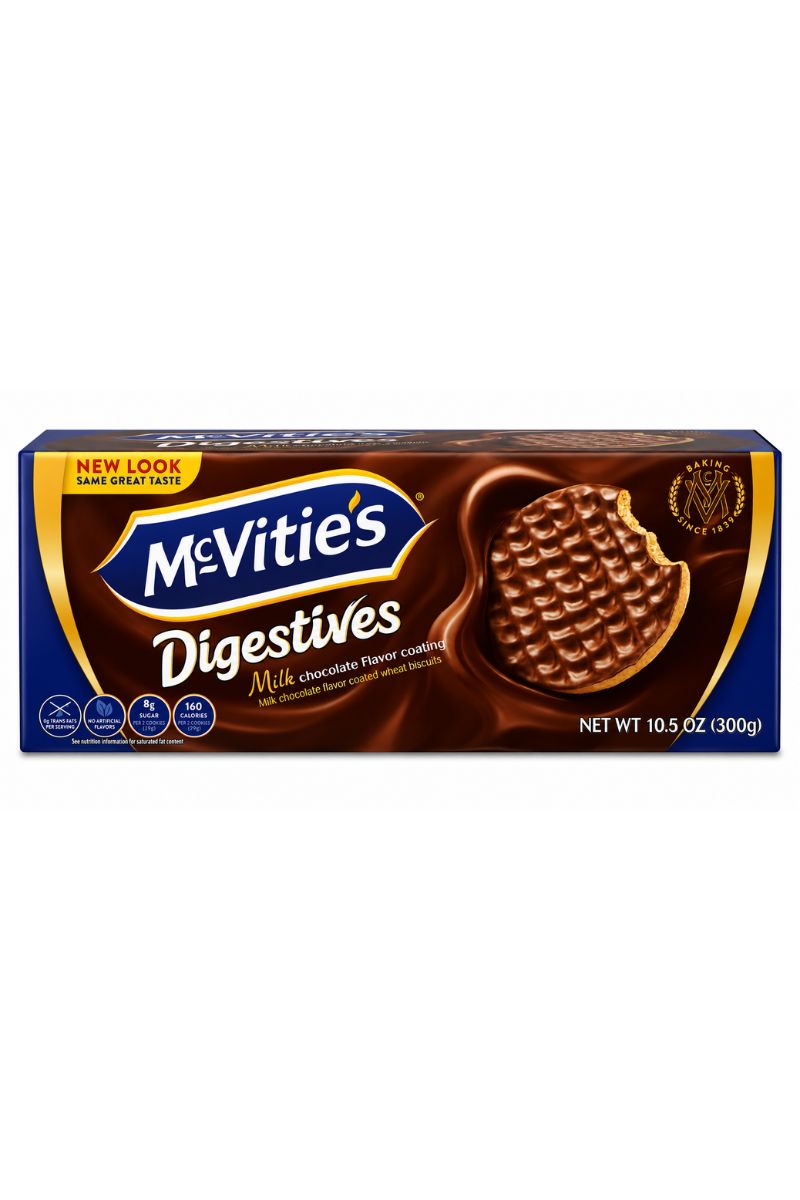 Mcvities Cookie Digestive Mlk Choc,10.5 oz