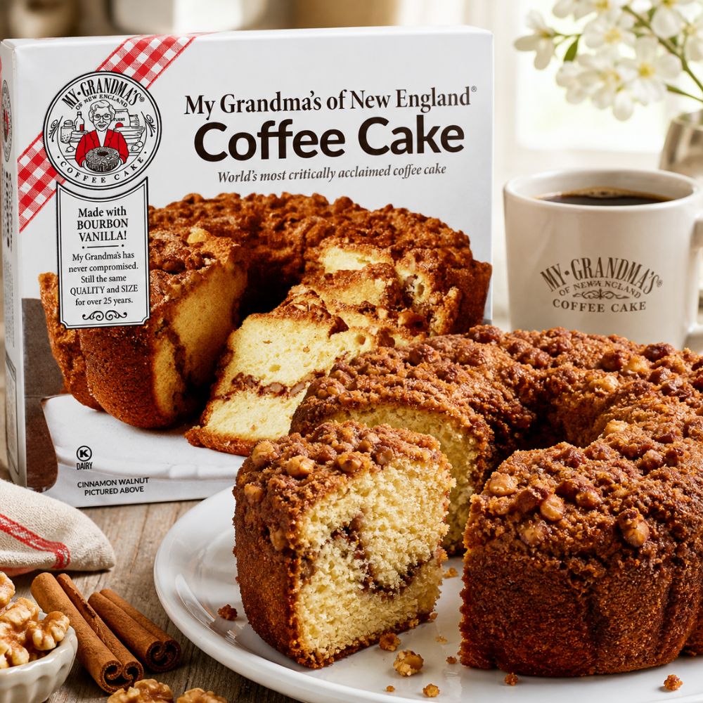 MY GRANDMAS ORIGINAL CINNAMON COFFEE CAKE