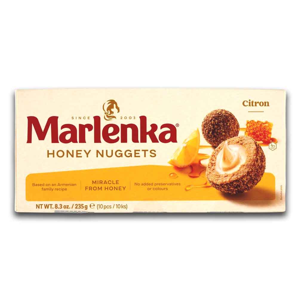 Marlenka Honey Nuggets Citron 235g