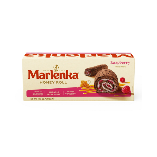 Marlenka Honey Roll with Cocoa & Raspberry 300g