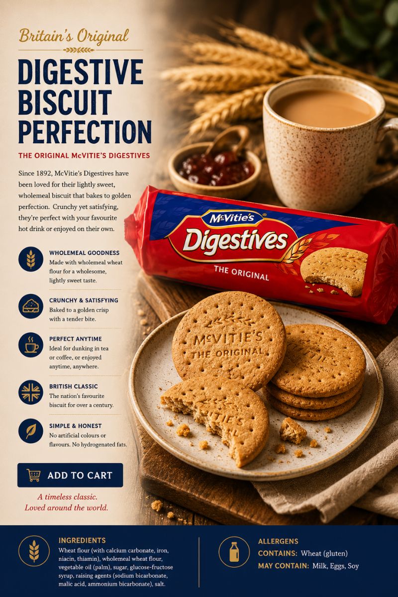 McVitie’s Original Digestive Biscuits