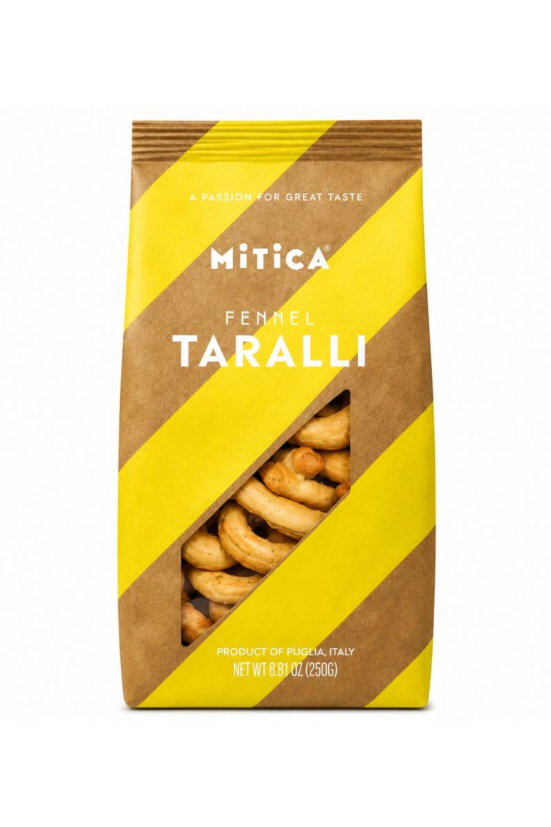 Mitica Taralli Fennel,8.8 oz