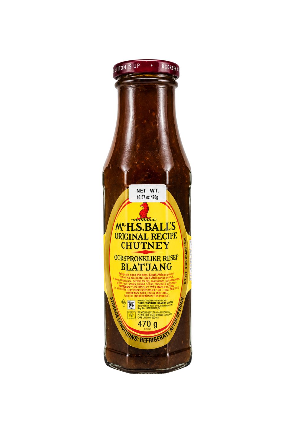Mrs H.S. Ball's Original Recipe Chutney, 470 g