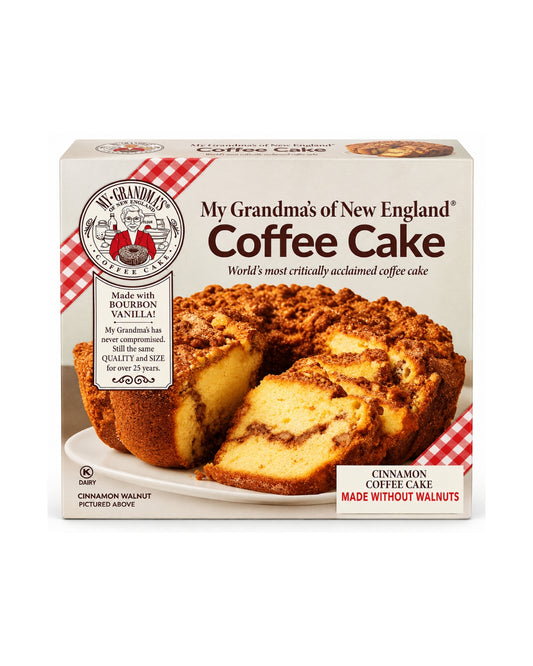 My Grandma's of New England Cinnamon Coffee Cake 28 oz (794 g) – Made Without Walnuts
