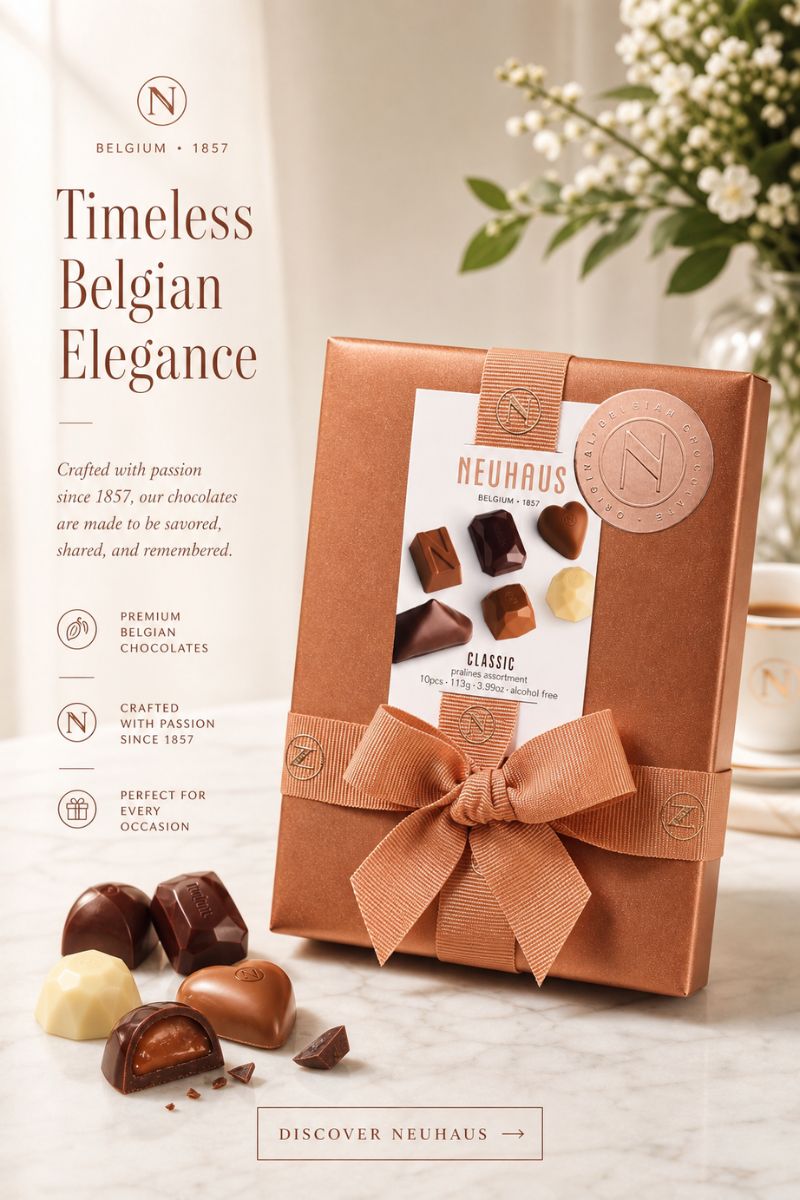 NEUHAUS BALLOTIN 1/4 LB PRALINE ASSORTMENT