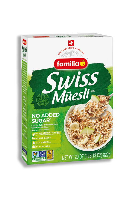 NO SUGAR ADDED SWISS MUESLI