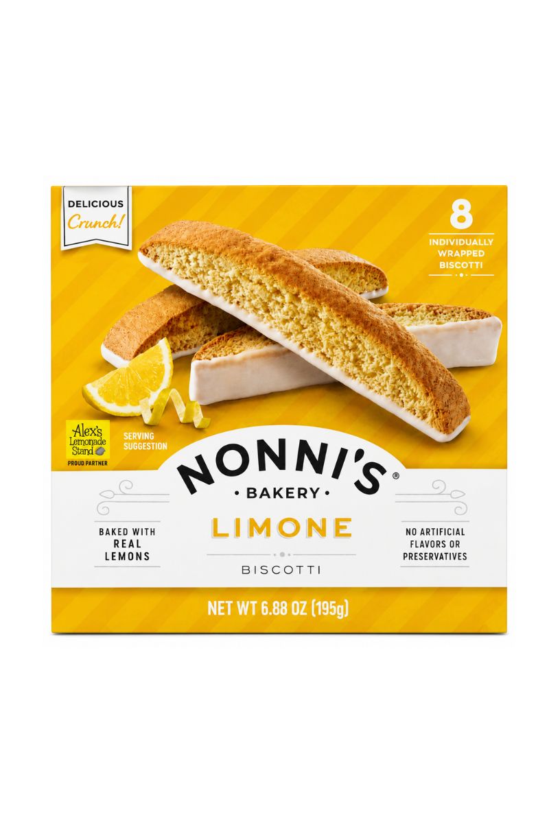 NONNIS LIMONE LEMON BISCOTTI