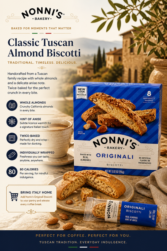 NONNIS ORIGINAL ALMOND BISCOTTI