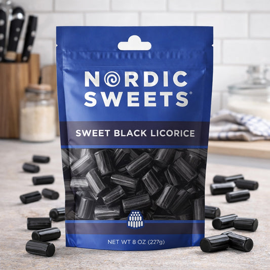 NORDIC SWEETS SWEET BLACK LICORICE