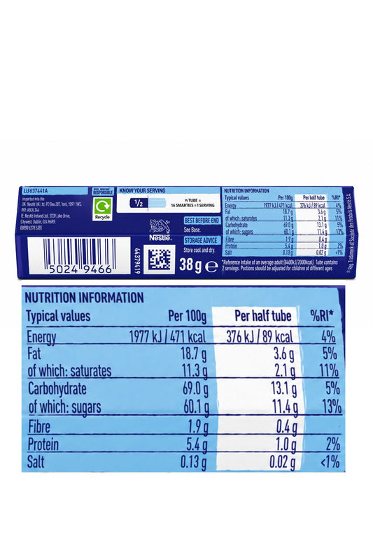 Nestle Smarties,38g