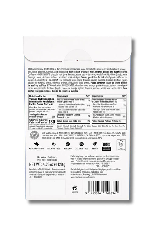 Neuhaus Dark Chocolate Orangettes,120g