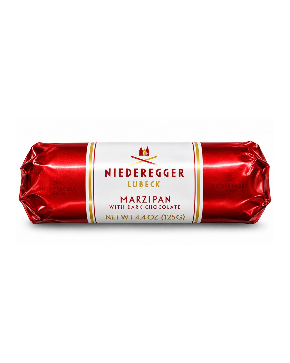 Niederegger Lübeck Classic Marzipan with Dark Chocolate – 4.4 oz (125 g)