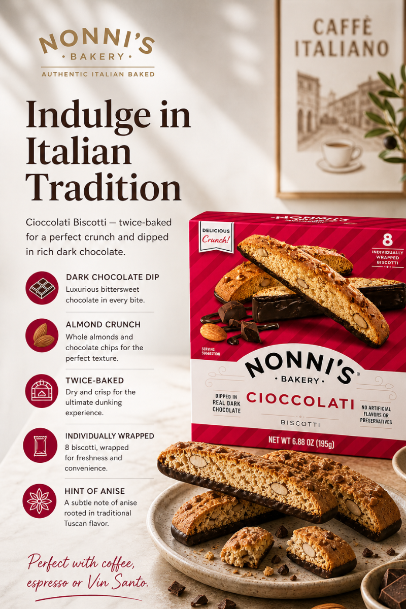 NONNIS CIOCCOLATI BISCOTTI