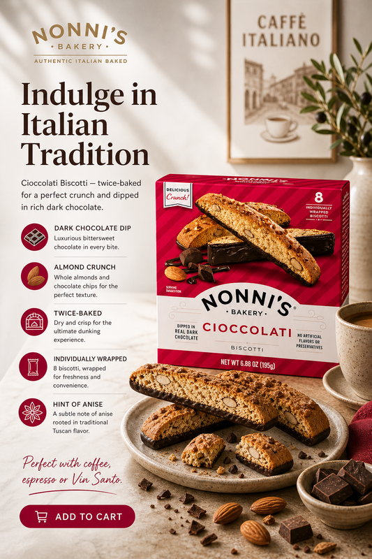 NONNIS CIOCCOLATI BISCOTTI