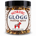 Nordic Glögg Mulling Spice Blend – Scandinavian Mulled Wine & Cider Spices, 3.59 oz (102 g)