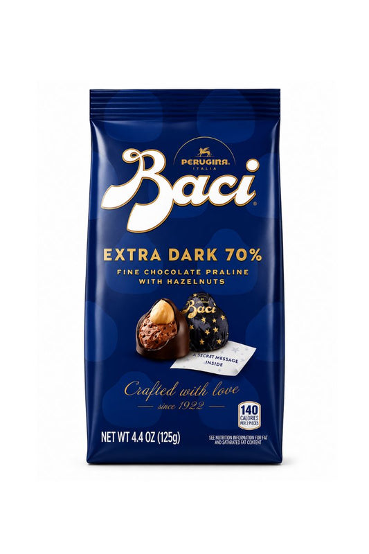 Perugina Baci 70% Dark Bag,4.4 oz