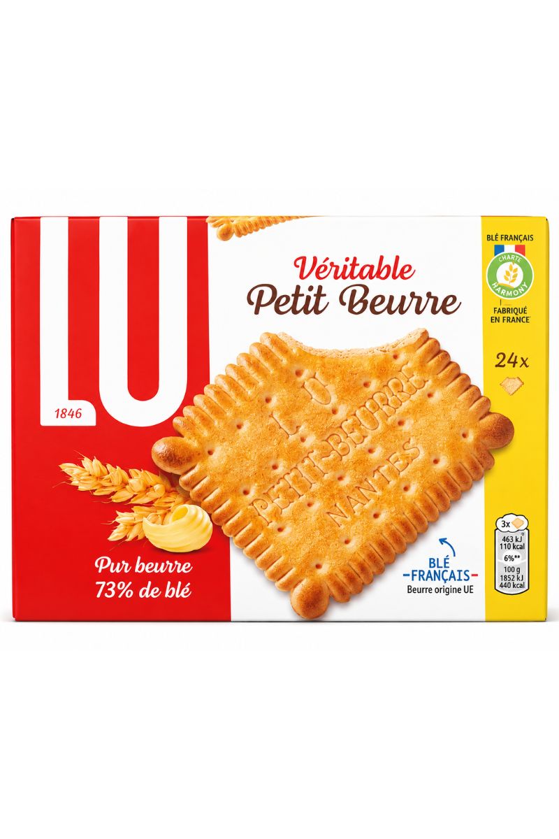 LU Véritable Petit Beurre Butter Biscuits 24 Pack