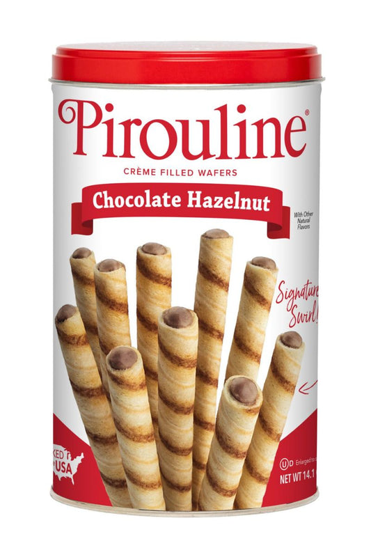 PIROULINE HAZELNUT CREAM ROLLED WAFERS