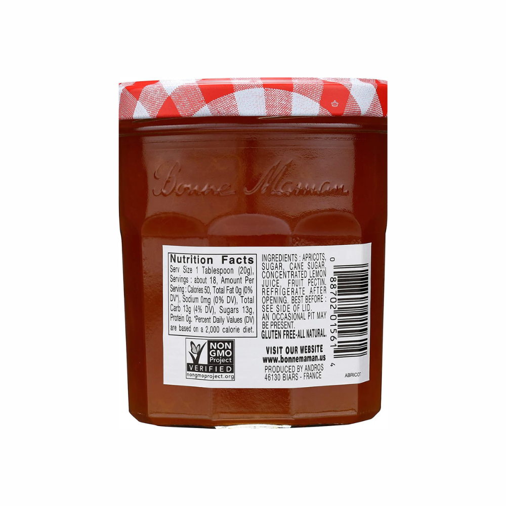 BONNE MAMAN APRICOT PRESERVES