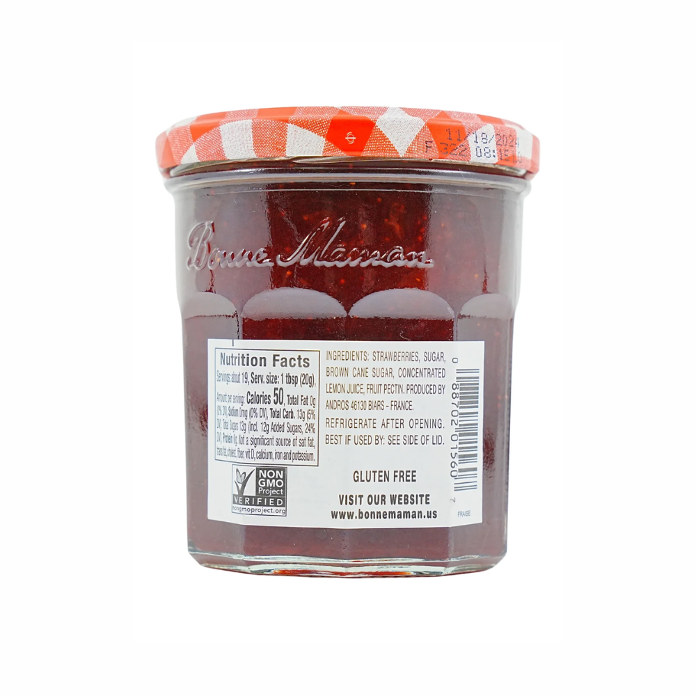 BONNE MAMAN STRAWBERRY PRESERVES