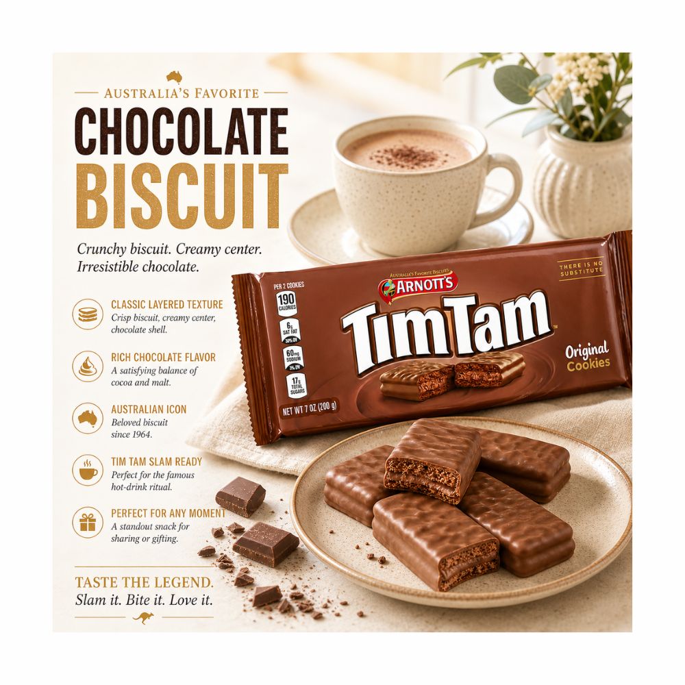 ARNOTTS TIM TAM ORIGINAL BISCUITS