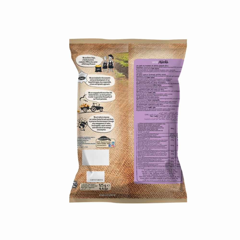 Brets Aioli Chips