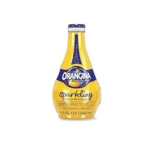 ORANGINA SPARKLING ORANGE 6 PACK GLASS BOTTLES