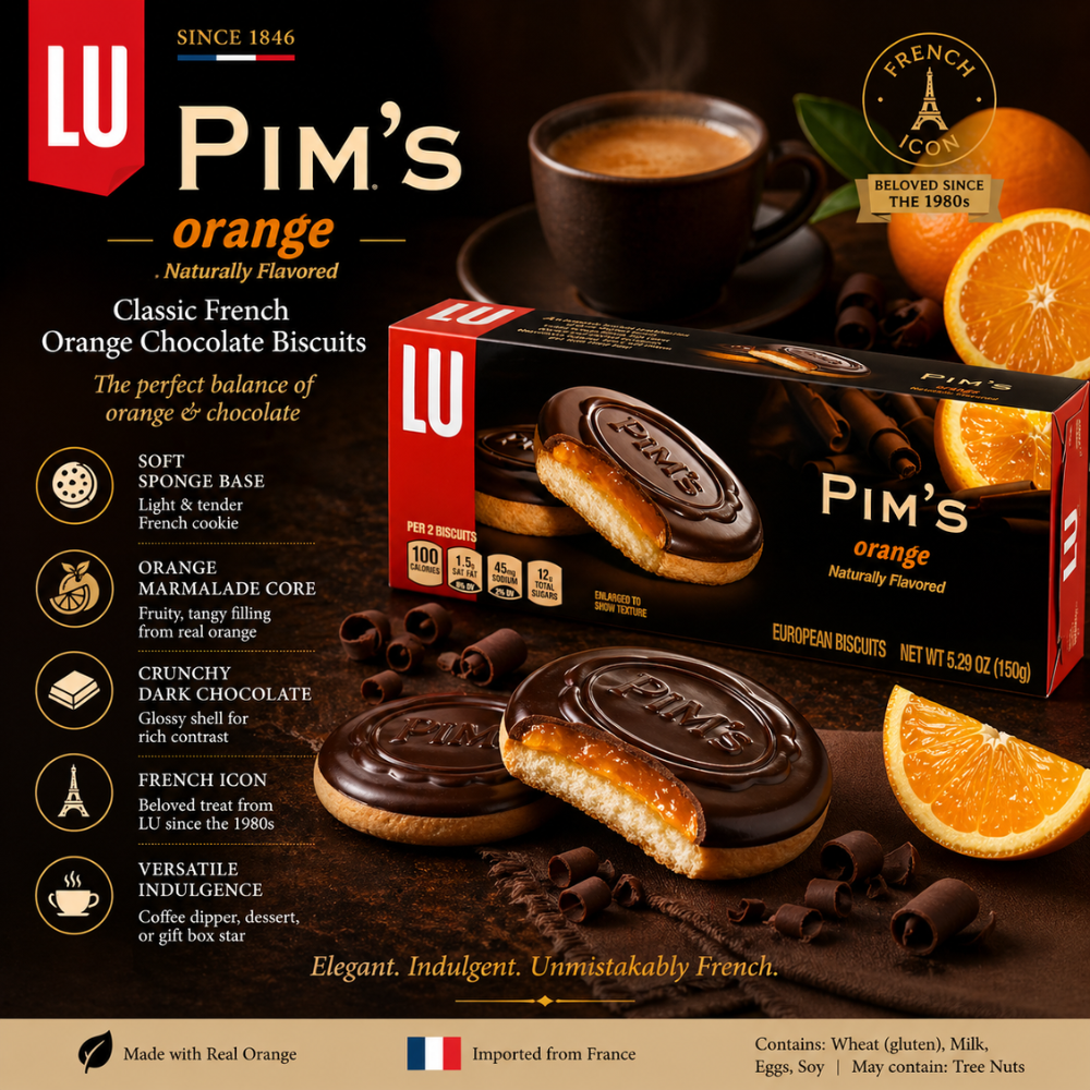 PIMS ORANGE BISCUITS