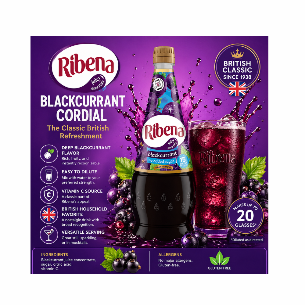 RIBENA BLACKCURRANT CORDIAL