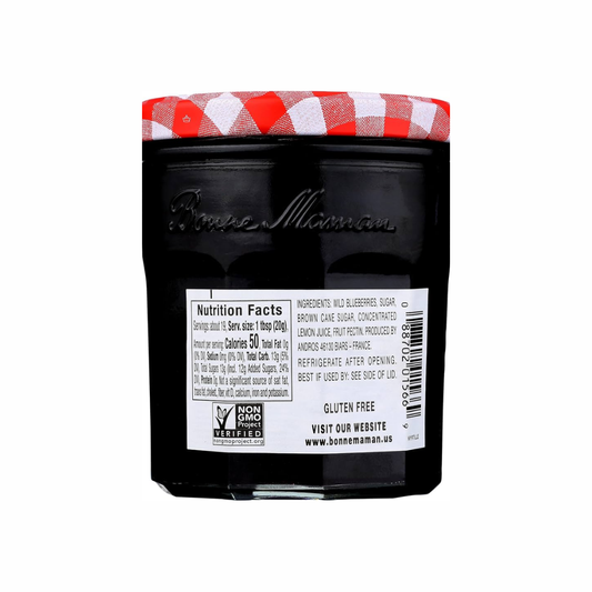 BONNE MAMAN WILD BLUEBERRY PRESERVES