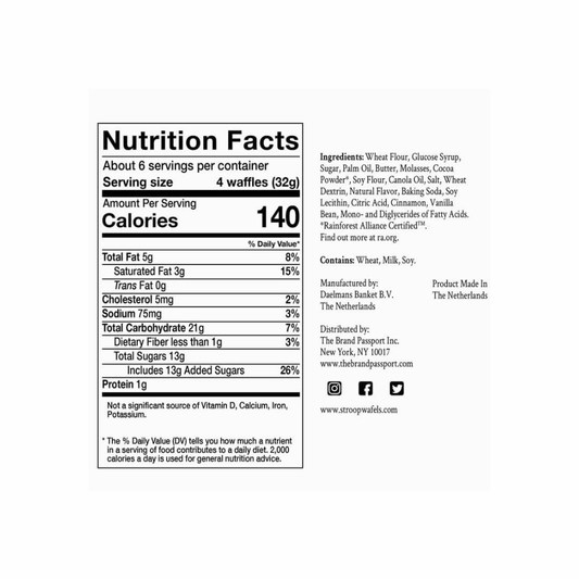 Daelmans Caramel Jumbo Stroopwafels Box