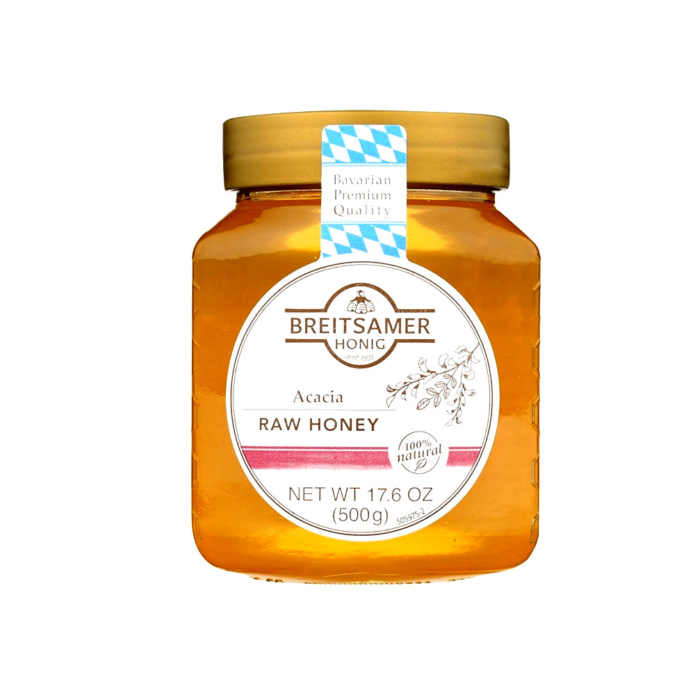 Breitsamer Acacia Pure Raw Honey 500g