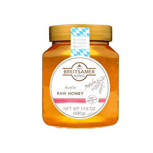 Breitsamer Acacia Pure Raw Honey 500g