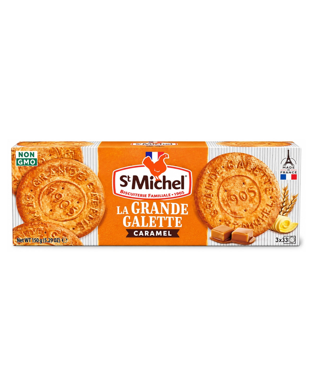 St Michel La Grande Galette Caramel 5.29 oz (150 g)