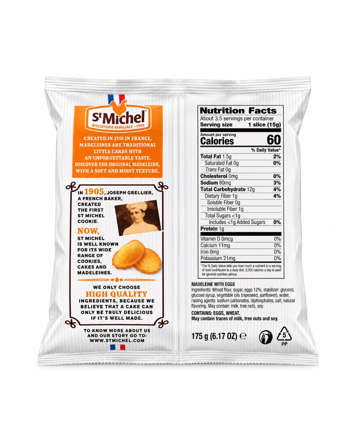 St Michel Mini Madeleines,175 g
