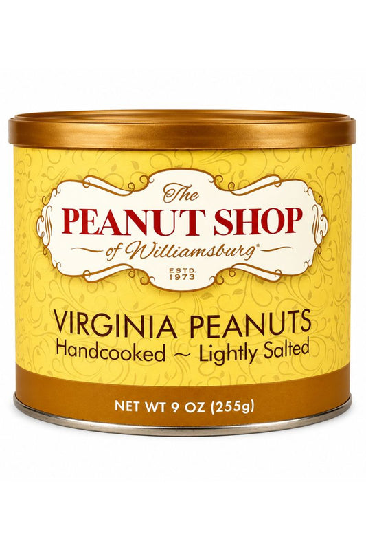 The Peanut Shop of Williamsburg Handcooked Lightly Salted Virginia Peanuts