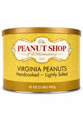 The Peanut Shop of Williamsburg Handcooked Lightly Salted Virginia Peanuts 32 oz Tin
