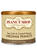 The Peanut Shop of Williamsburg Sea Salt & Cracked Pepper Virginia Peanuts